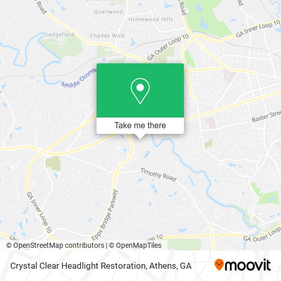 Crystal Clear Headlight Restoration map