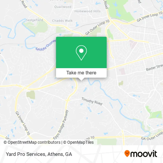 Yard Pro Services map