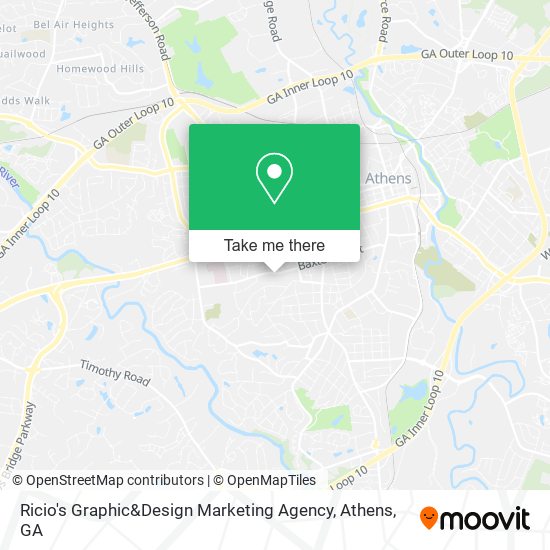 Mapa de Ricio's Graphic&Design Marketing Agency