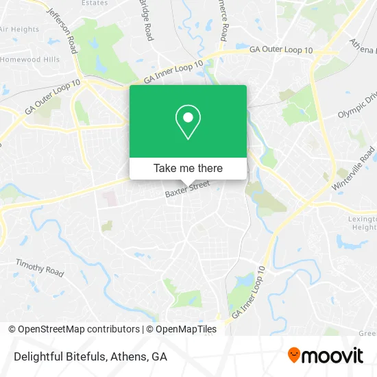 Delightful Bitefuls map