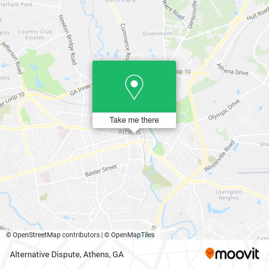 Alternative Dispute map