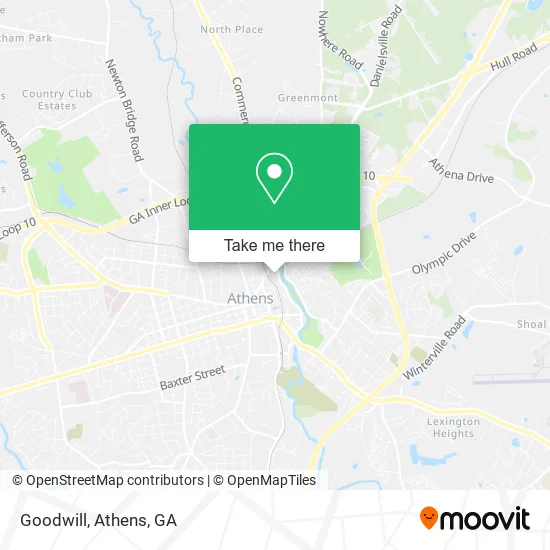 Goodwill map