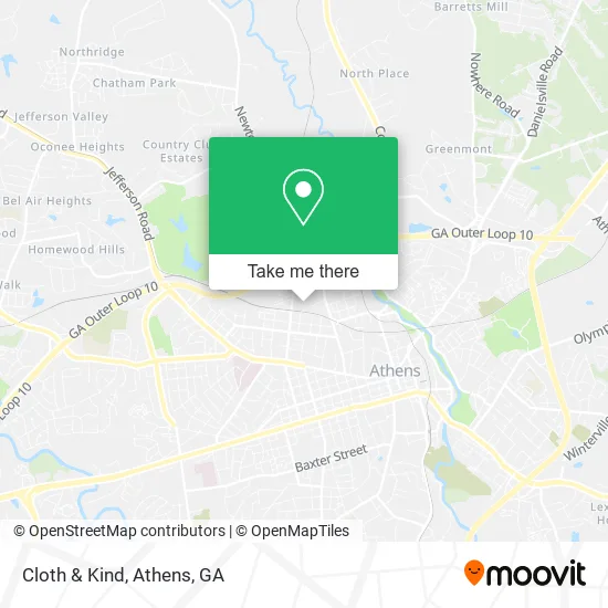 Cloth & Kind map