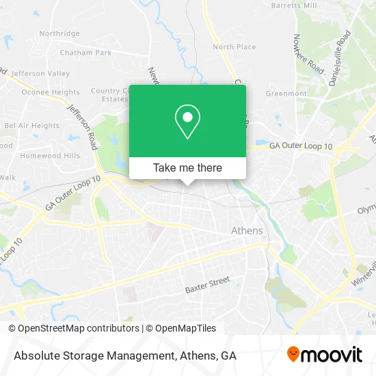 Absolute Storage Management map
