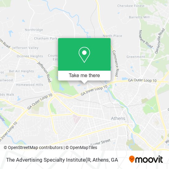 The Advertising Specialty Institute map
