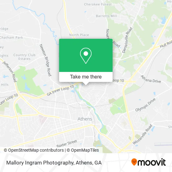Mallory Ingram Photography map