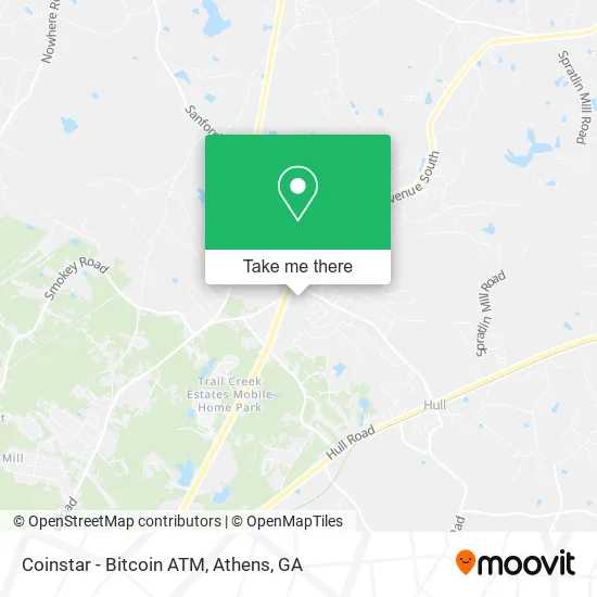 Coinstar - Bitcoin ATM map