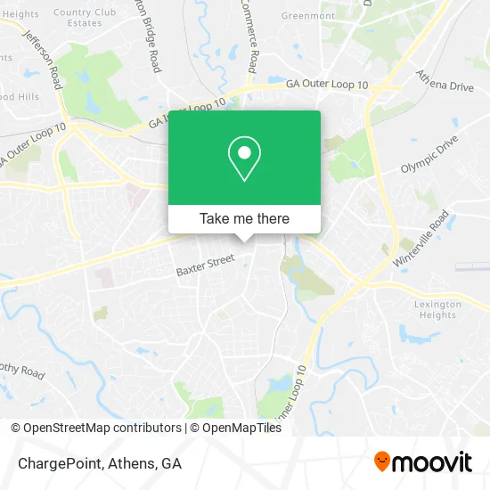 ChargePoint map