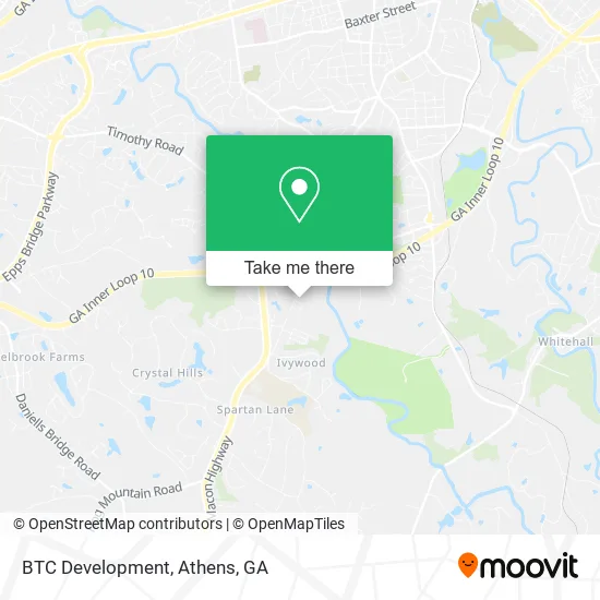 BTC Development map