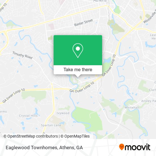 Eaglewood Townhomes map
