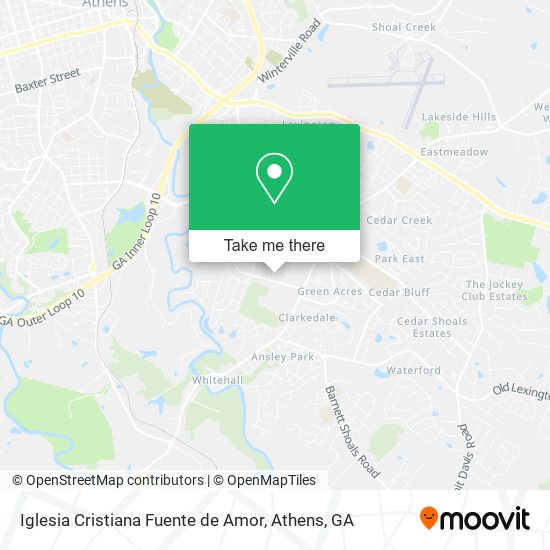 Mapa de Iglesia Cristiana Fuente de Amor