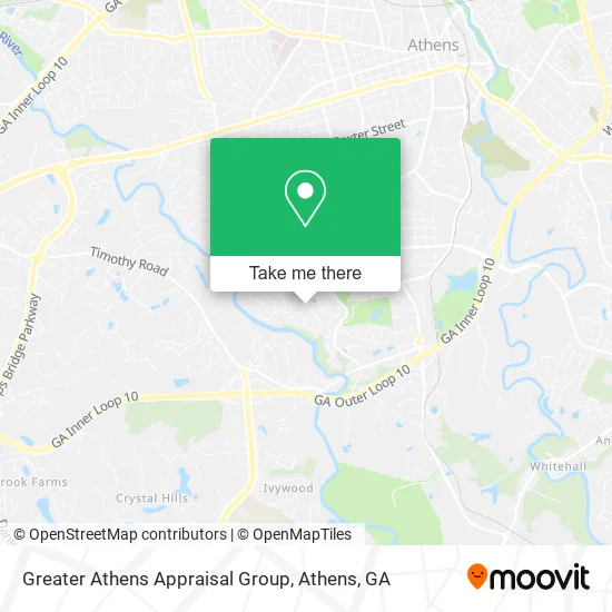 Greater Athens Appraisal Group map