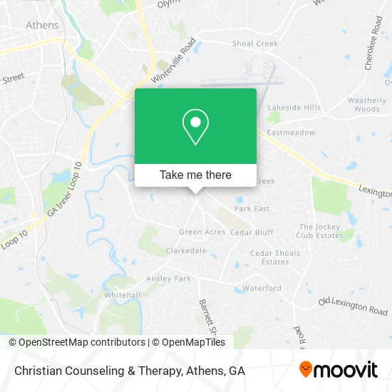 Christian Counseling & Therapy map