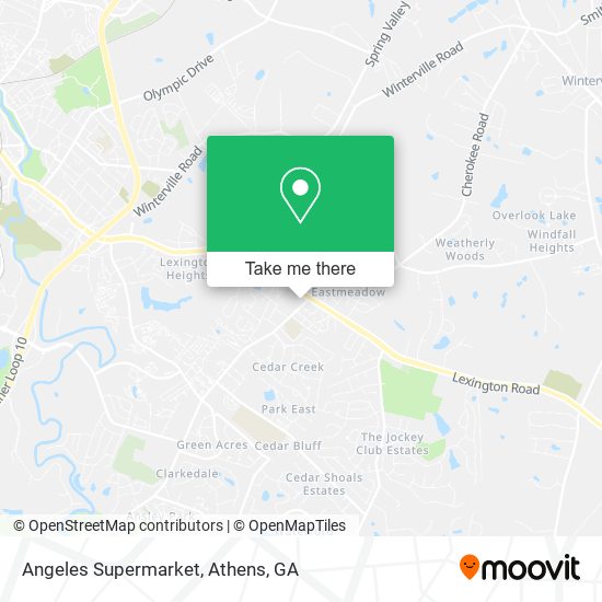 Mapa de Angeles Supermarket