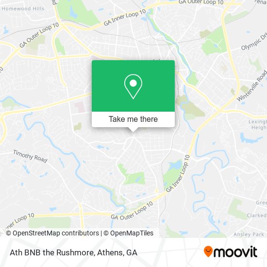 Ath BNB the Rushmore map