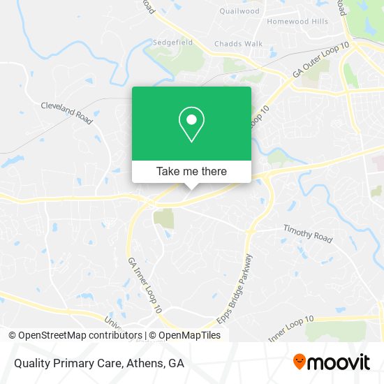 Quality Primary Care map