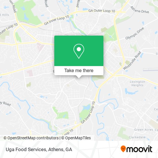 Uga Food Services map