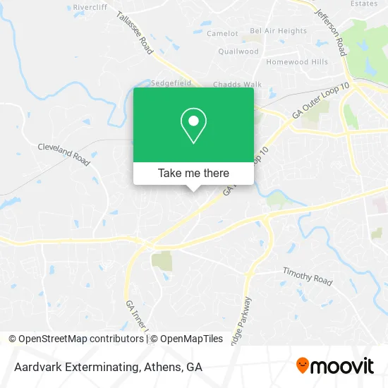 Aardvark Exterminating map