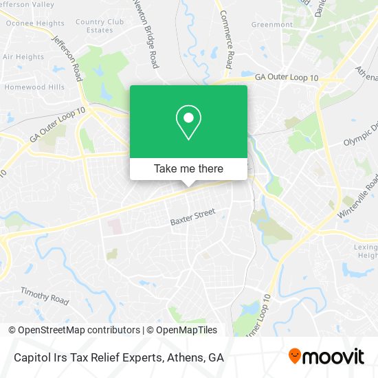 Capitol Irs Tax Relief Experts map