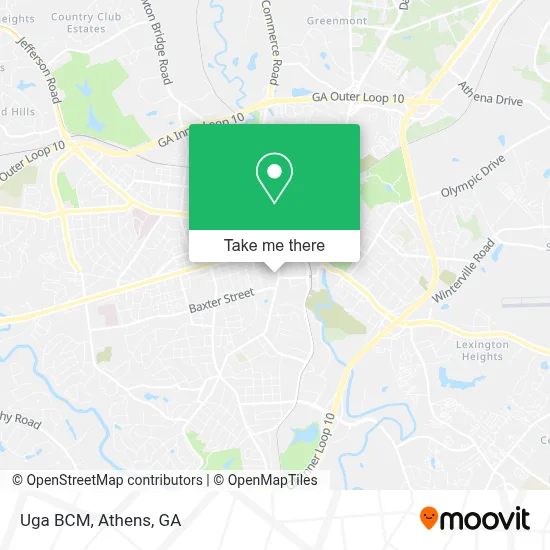 Uga BCM map