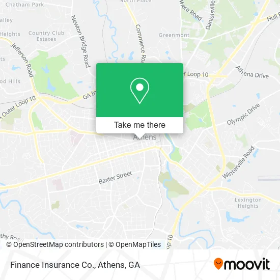 Finance Insurance Co. map