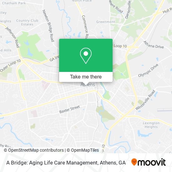 A Bridge: Aging Life Care Management map