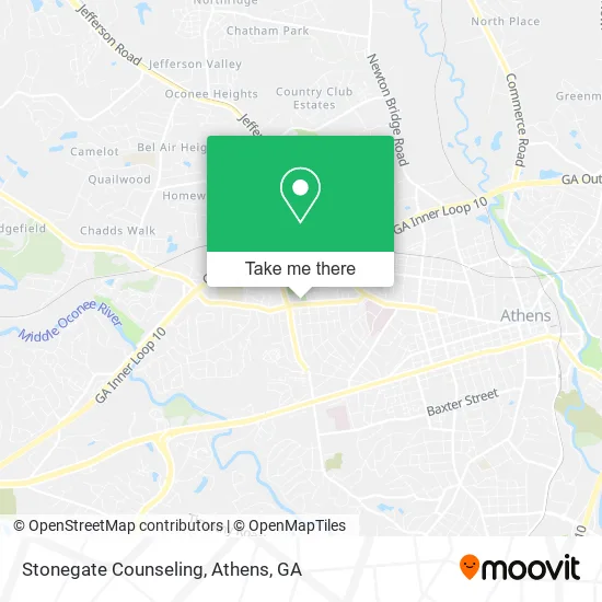 Stonegate Counseling map