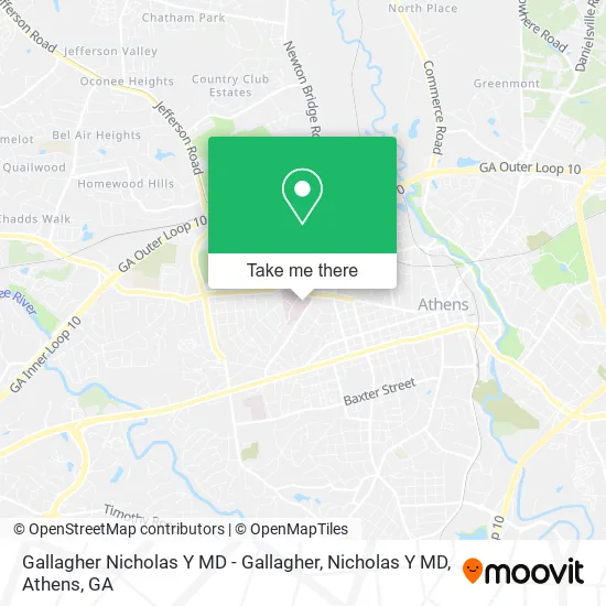 Gallagher Nicholas Y MD - Gallagher, Nicholas Y MD map