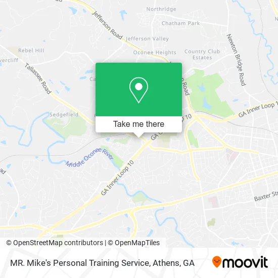 MR. Mike's Personal Training Service map