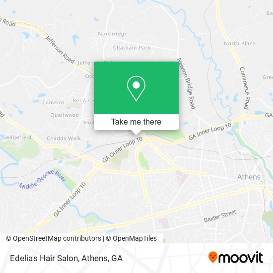 Edelia's Hair Salon map