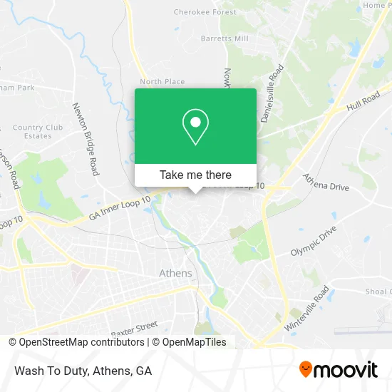 Wash To Duty map