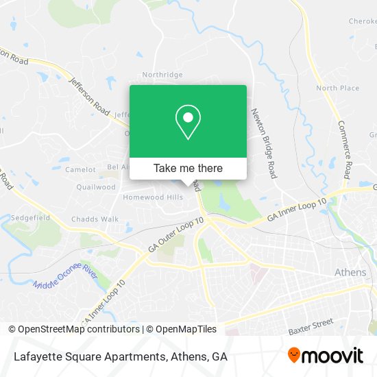 Lafayette Square Apartments map