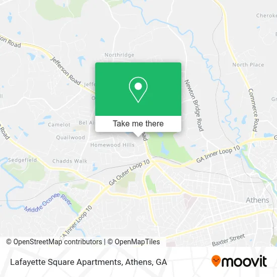 Lafayette Square Apartments map