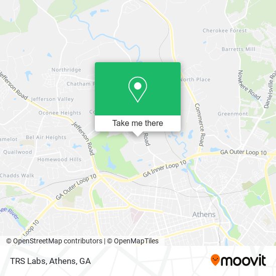 TRS Labs map