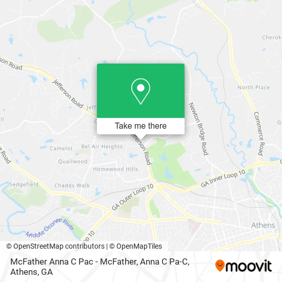 McFather Anna C Pac - McFather, Anna C Pa-C map