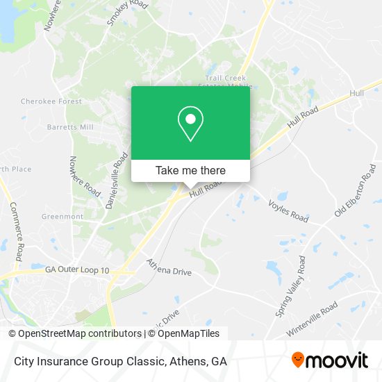 City Insurance Group Classic map