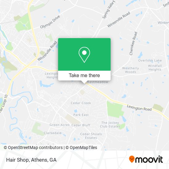 Mapa de Hair Shop