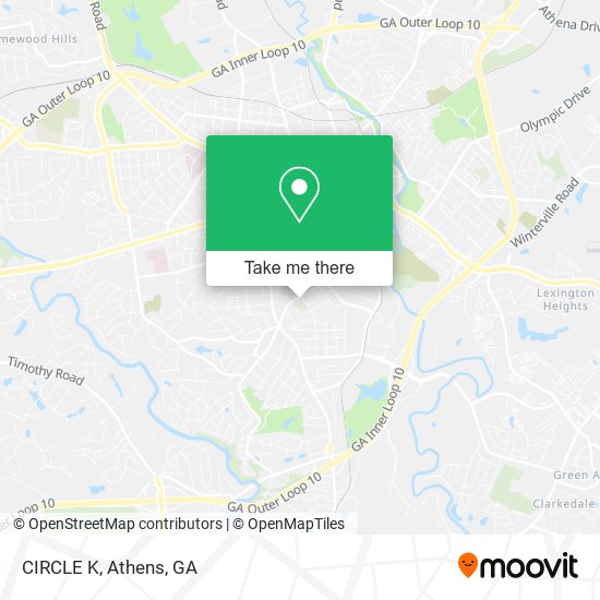 Mapa de CIRCLE K