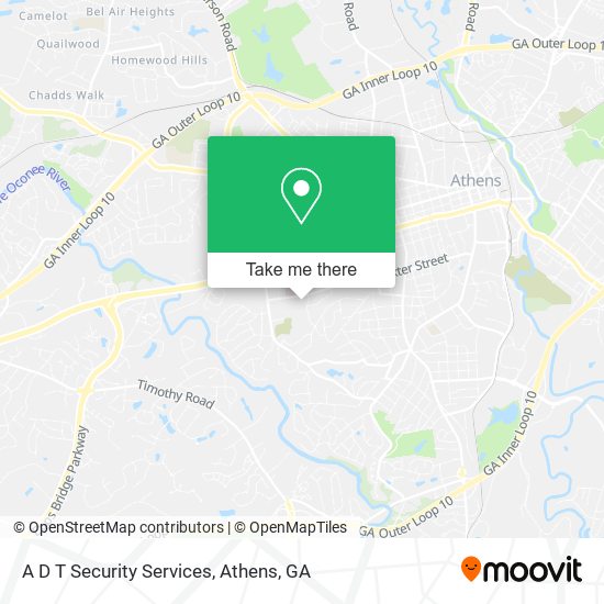 Mapa de A D T Security Services