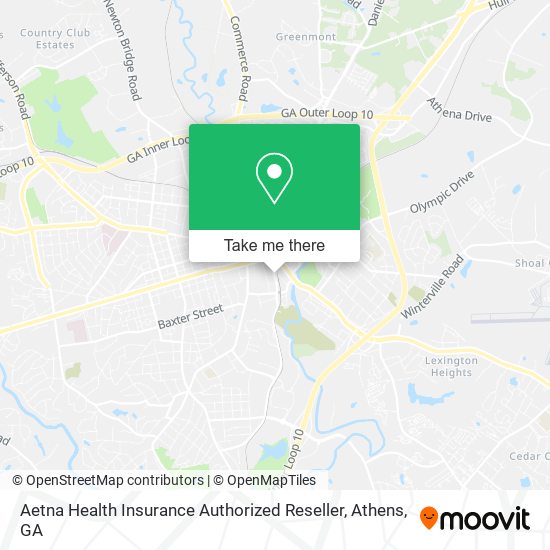 Aetna Health Insurance Authorized Reseller map