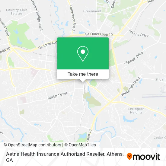 Aetna Health Insurance Authorized Reseller map