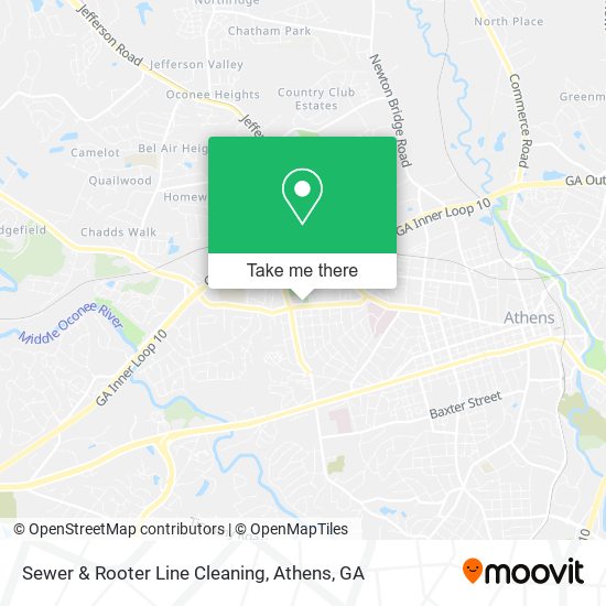 Sewer & Rooter Line Cleaning map