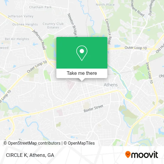 CIRCLE K map