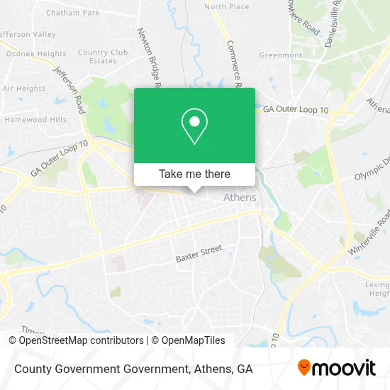 County Government Government map