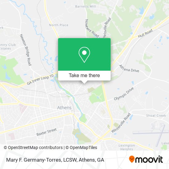 Mary F. Germany-Torres, LCSW map