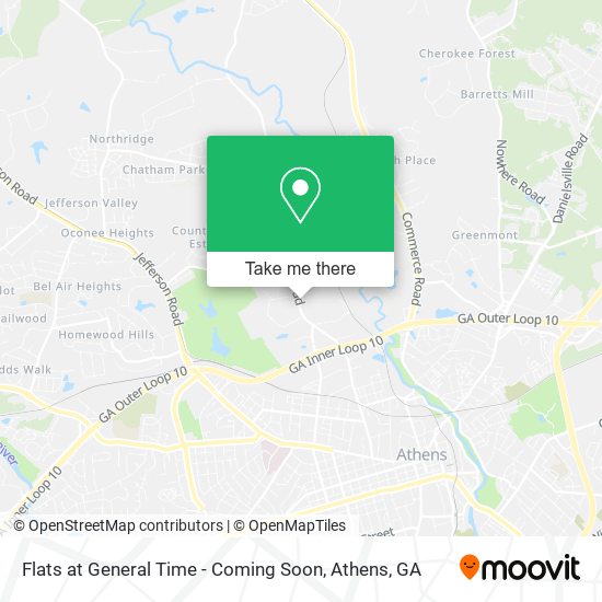 Mapa de Flats at General Time - Coming Soon