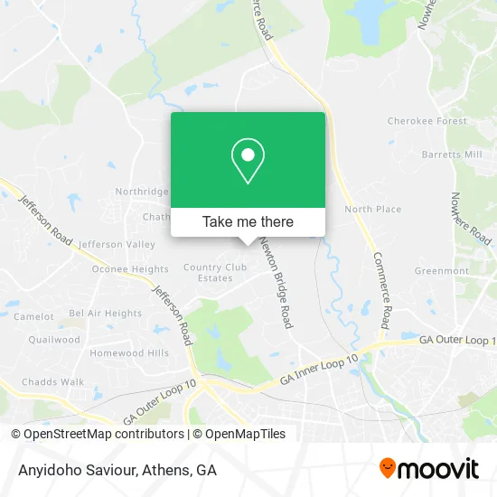 Anyidoho Saviour map