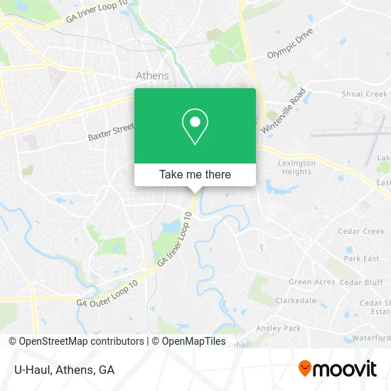 Mapa de U-Haul