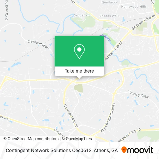 Mapa de Contingent Network Solutions Cec0612