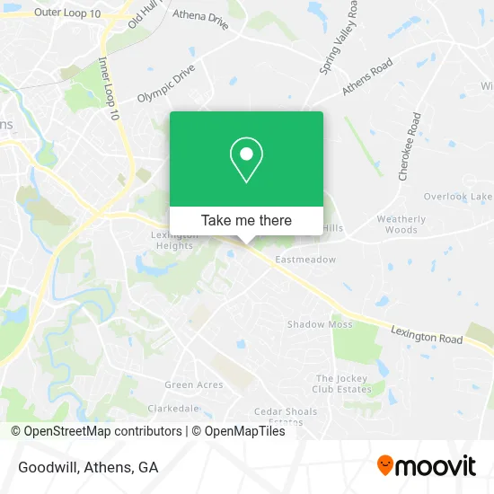 Goodwill map